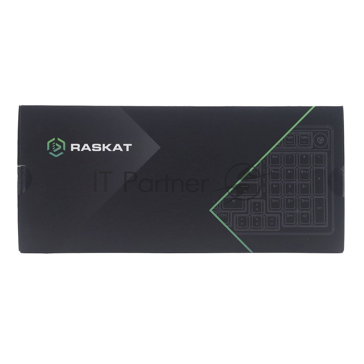 Клавиатура Raskat KM005 проводная, USB Type-A, чёрный/серый