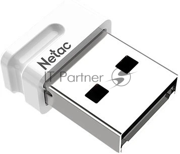 Флешка USB Netac U116 mini (NT03U116N-064G-32WH), 64Gb, USB 3.2, R/W 90/30, белый