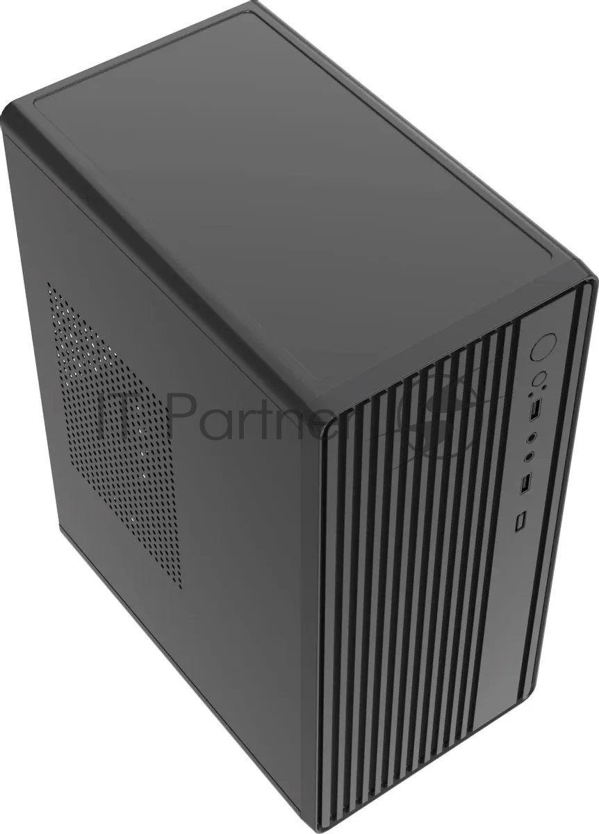 Компьютерный корпус Accord ACC-M258-01B черный без БП mATX 4x120мм 2xUSB2.0 audio
