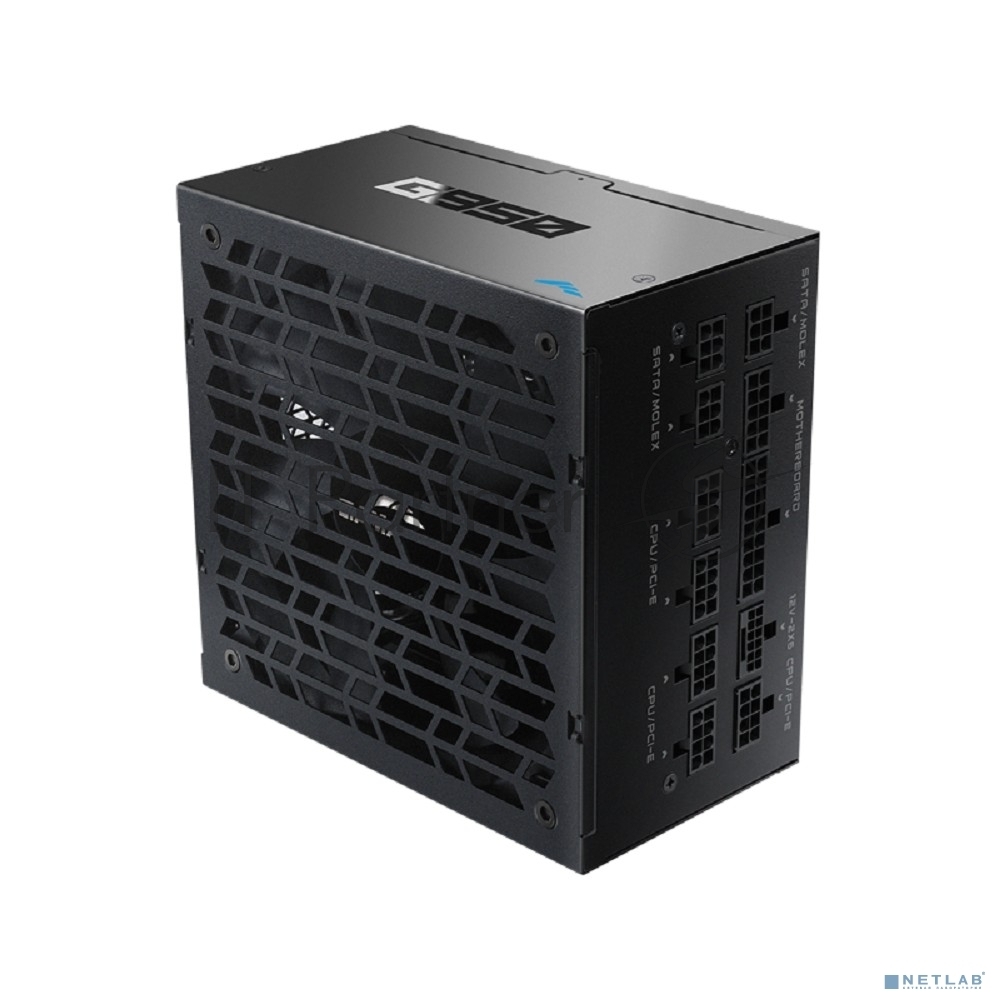 Блок питания SAMA G850 Black (HAT-850yzB1G), 850W 80+ Gold (ATX, 3.1, PCIe 5.0, Full modular, 1x24(20+4)pin mesh 550мм, 2xCPU 8(4+4)pin 700мм, 2xPCIe*2 8(6+2)pin 550+150мм, 1x12VHPWR PCIe 5.1 12+4pin 600W 600мм, 3xSATA*3 450+150+150мм, 1xMOLEX4pin*3 450мм, Active, 140x140мм, 150x150x86mm, APFC, OVP, UVP, SCP, OCP, OTP, OPP, SIP, черный)