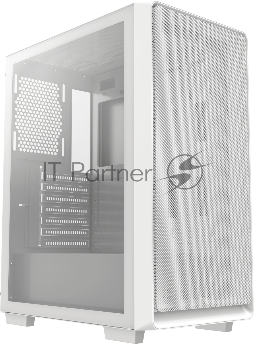 Компьютерный корпус Ocypus Gamma C60 WH ATX/win/white/no PSU/Tempered Glass