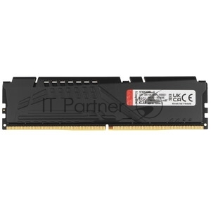 Оперативная память Kingston Fury Beast, DDR5, 32GB (1x32GB), 6000 MHz, CL36, с радиатором, черный