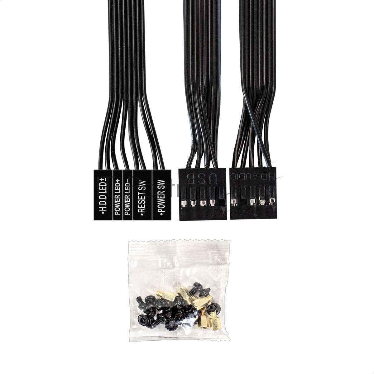 Компьютерный корпус Minitower ExeGate BAA-308M-AAA350 (mATX, БП AAA350 с вент. 8см, 2*USB, HD Audio, черный)