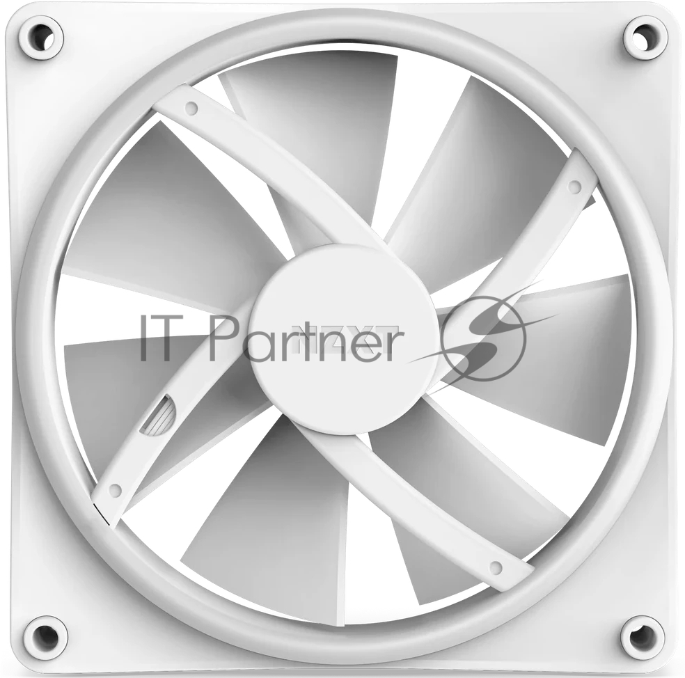 Вентилятор для корпуса Case Cooler NZXT F140 RGb Duo (140x140x25мм, 4-pin PWM, RGb, 84.75CFM, 36dBA, 1800RPM, белый)