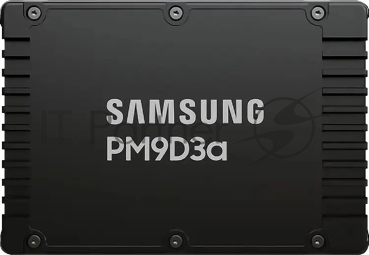 Накопитель SSD Samsung PM9D3a, 7680Gb, U.3(2.5" 15мм), NVMe, PCIe 5.0x4, 3D TLC, R/W 12000/6000Mb/s, IOPs 2 000 000/300 000, TbW 14016, DWPD 1 (12 мес.)