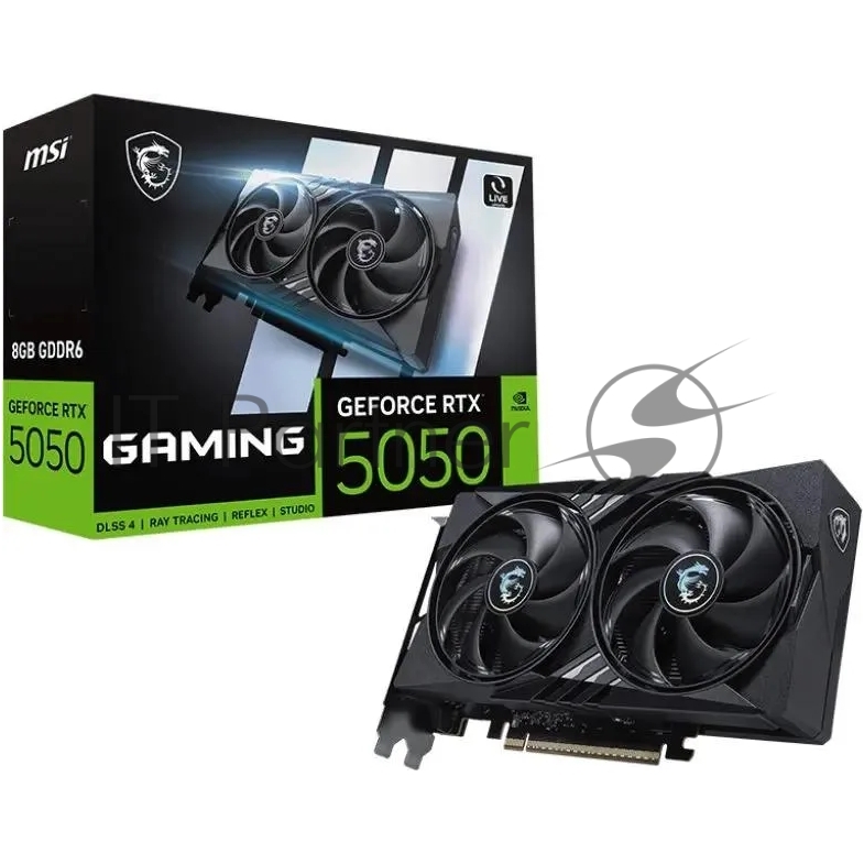 Видеокарта MSI GeForce RTX 5050 8G GAMING, NVIDIA RTX 5050, 8 ГБ GDDR6, 128 бит, PCI-e 5.0, 1xHDMI, 3xDP, 2587 МГц
