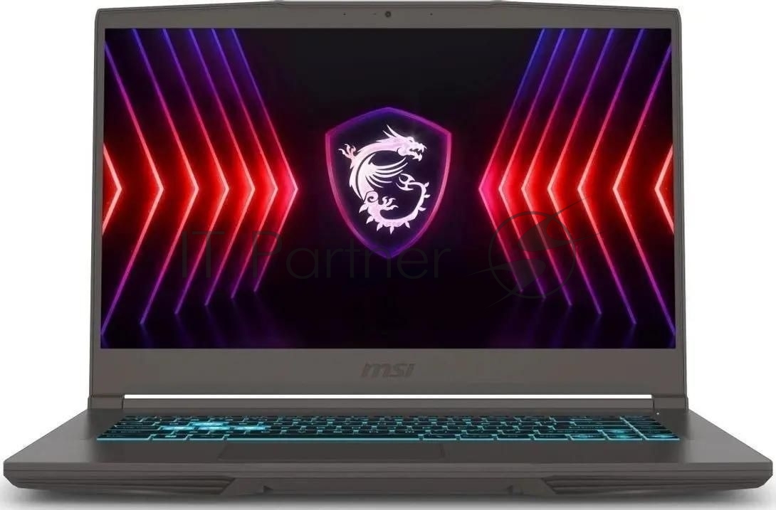 Ноутбук MSI Thin 15 B13UC/Intel Core i5-13420H/15.6"/IPS/16Gb/1Tb SSD/NVIDIA GeForce RTX 3050 4Gb/DOS/серый/1.8kg