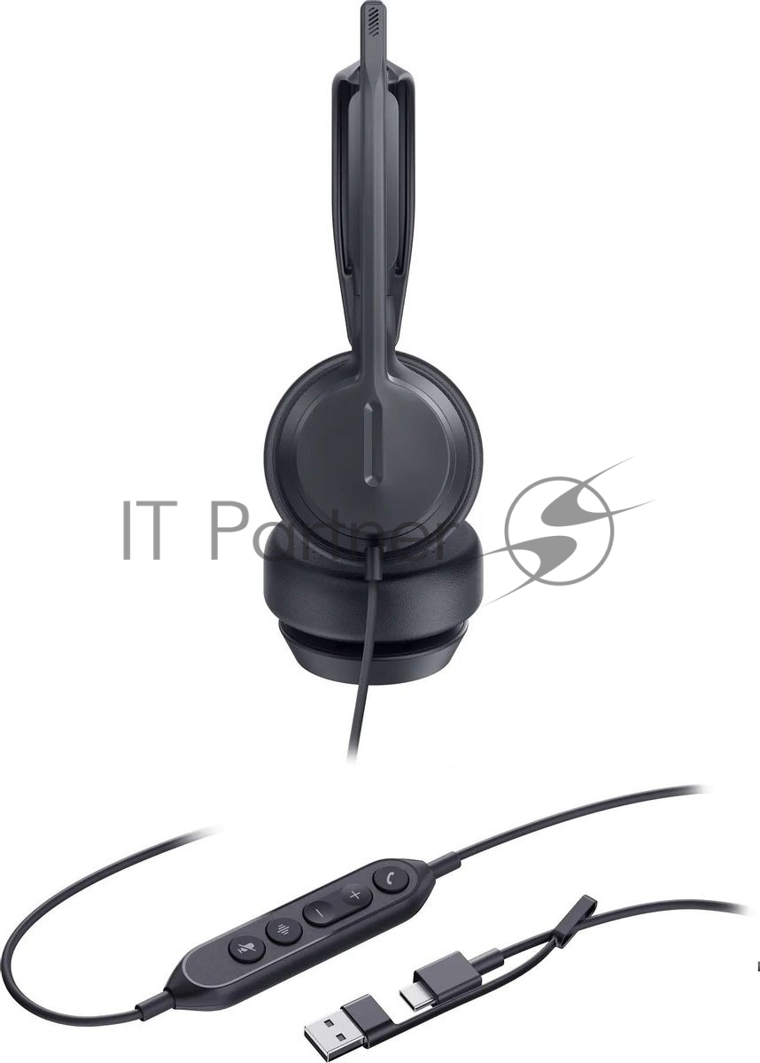 Гарнитура Yealink UH42 Dual UC чёрный, проводная, USB