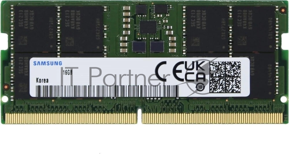 Оперативная память Samsung DDR5 SODIMM 16Gb 5600 1Rx8, 1.1V