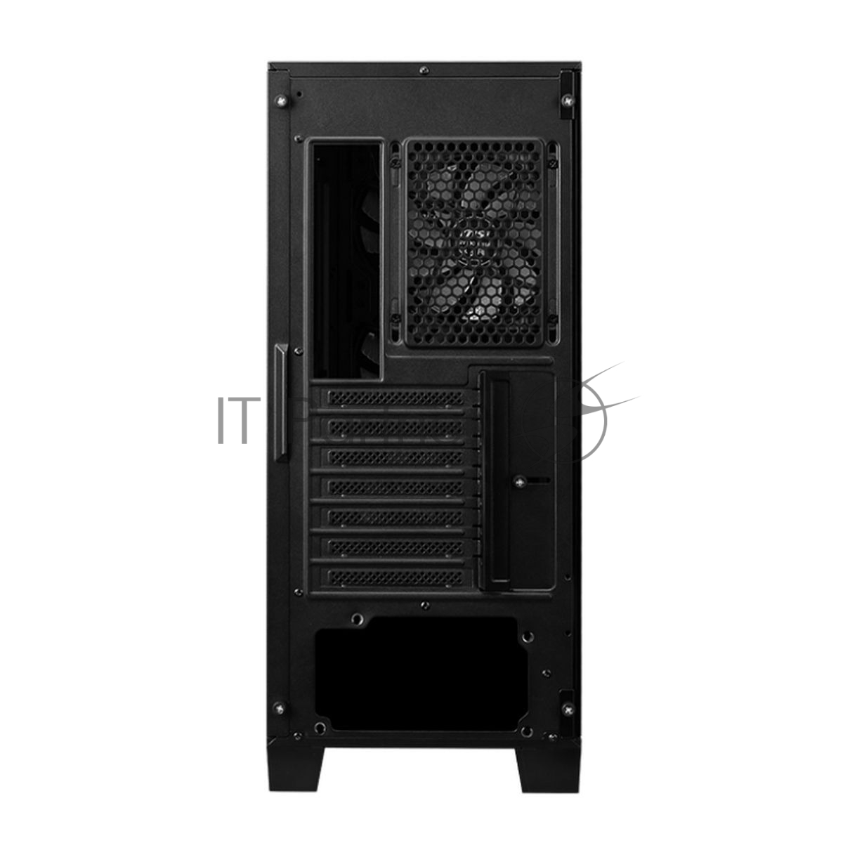 Корпус MSI MAG FORGE 320R Airflow, Midi-Tower, чёрный, 4 x 120 мм