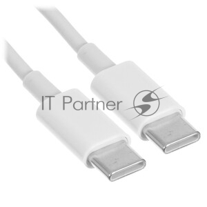 Кабель TypeC---TypeC USB2.0 1.2m, белый, iOpen ACU505-W-1.2M