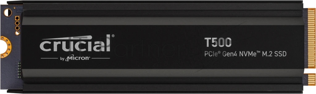 Накопитель SSD Crucial T500 1Tb PCIe Gen4 NVMe M.2 SSD with heatsink CT1000T500SSD5