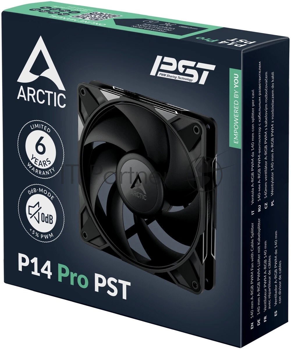 Вентилятор корпусной ARCTIC P14 Pro PST - retail (ACFAN00314A)