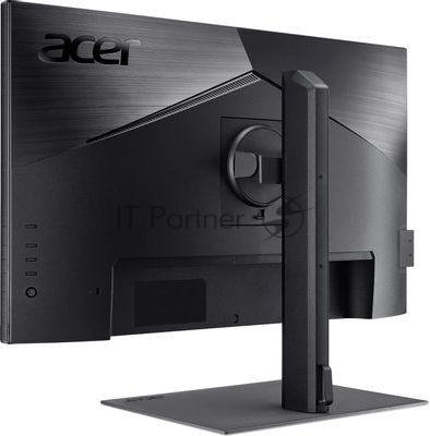 Монитор 27" Acer Vero B277KLBbmipruzx IPS 3840x2160, 72 Гц, 1 мс, 16:9, 350 кд/м², HDMI 2.0b, DP 1.4, USB-C (90 Вт), 3.5 Jack, USB Hub (4x USB 3.0), динамики (2x2 Вт), HDR10, FreeSync, черный