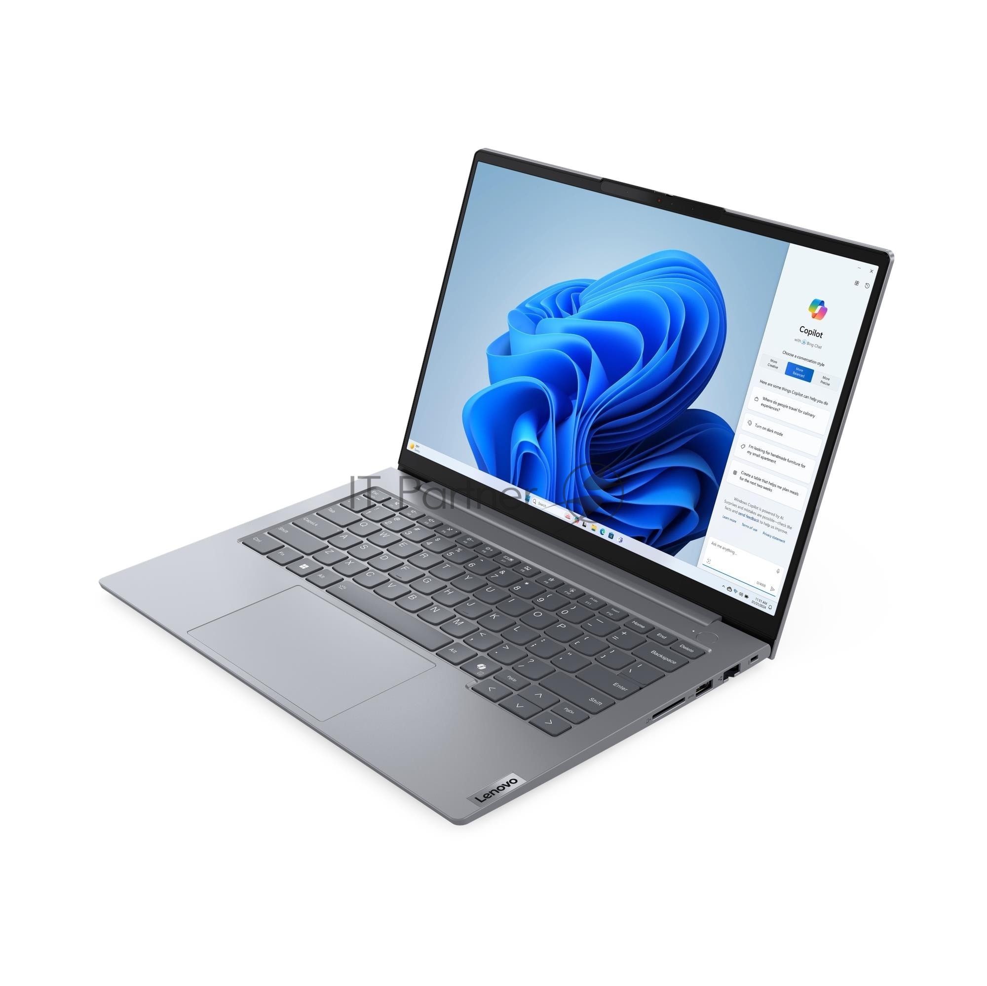 Ноутбук 14" IPS WUXGA LENOVO ThinkBook 14 G7 ARP grey (AMD Ryzen 5 7535HS/32Gb/512Gb SSD/VGA int/noOS) ((21MV00DJSA))