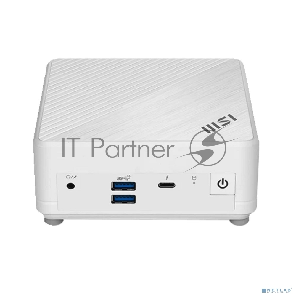 Неттоп MSI Cubi 5 1M-463BRU Core 5 120U (1.4) Graphics CR без ОС 2xGbitEth WiFi BT белый (936-B0A822-463)