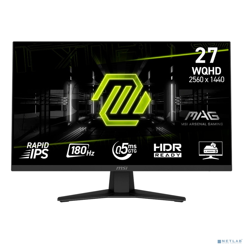 MSI MAG 27" 274QF черный {IPS 2560x1440 180Hz 250cd HDMI DisplayPort}