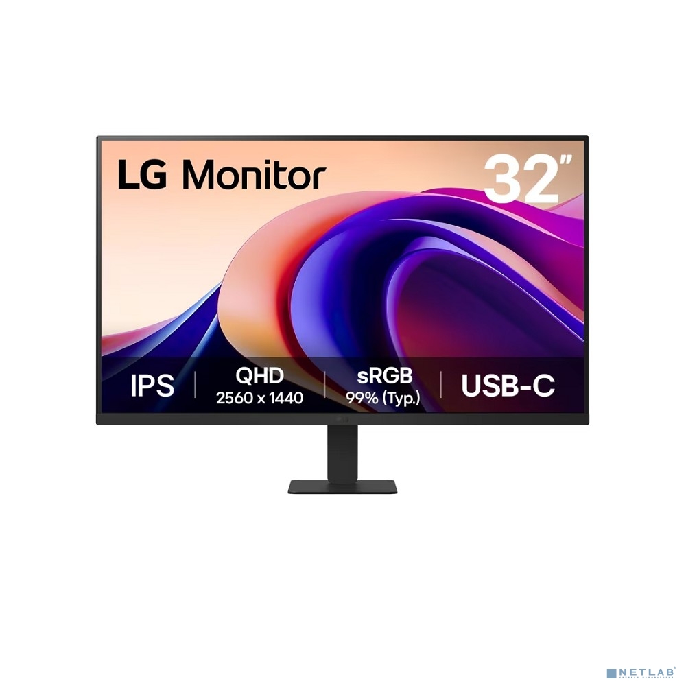 LCD LG 31.5" 32U631A-B {IPS 2560x1440 100Hz 5ms 178/178 250cd 1000:1 HDMI2.0 USB-C(DP, PD15W) VESA}
