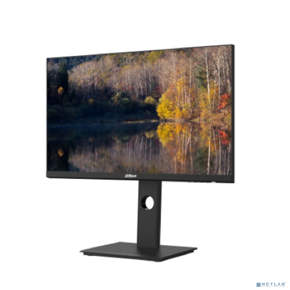 Dahua DHI-LM24-P301A 23.8"(16:9) QHD монитор IPS. E-LED подсветка, 2560x1440, 320 кд/м2, 1000:1, 178°/178°, 6 мс, я 75Гц, Цвет: 1.07Млрд (10 бит), VESA: 75x75 мм. HDMIx1, DPx1, Type Cx1, Аудиовыход