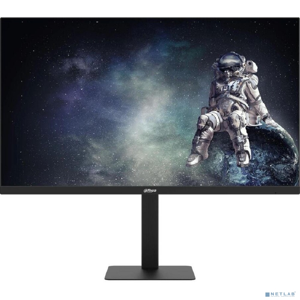 Dahua DHI-LM27-E240A 27"(16:9) FullHD монитор VA. E-LED 1920x1080, 300 кд/м2, 4000:1, 178°/178°, 1 мс, 300Гц, VESA: 100x100 DPx2, HDMIx2, Аудио выход