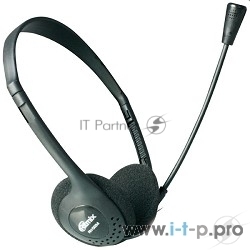 Гарнитура Ritmix RH-512M чёрный, проводная, 3.5 мм