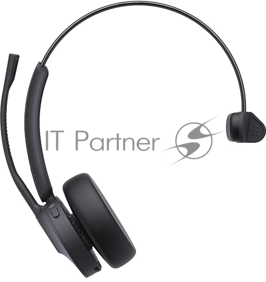 Гарнитура Yealink BH70 Mono UC чёрный, беспроводная, Bluetooth, до 35 ч