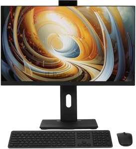 Моноблок Digma Pro Unity 23.8" Full HD i5 13500HX (2.5) 16Gb SSD512Gb UHDG 730 CR Windows 11 Pro GbitEth WiFi BT 90W клавиатура мышь Cam серый/черный 1920x1080