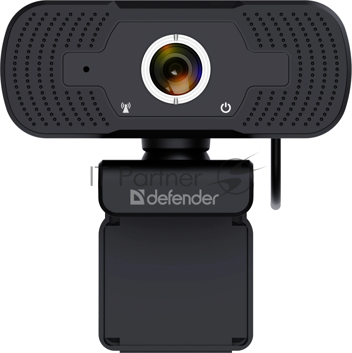 Веб-камера Defender G-lens 2591 2560x1440, 30 кадр/с, USB, микрофон, крепление на мониторе