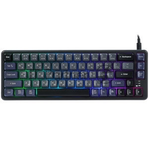 Клавиатура RITMIX RKB-868WBL Black чёрный-фиолетовый