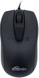 Мышь проводная RITMIX ROM-108 Black