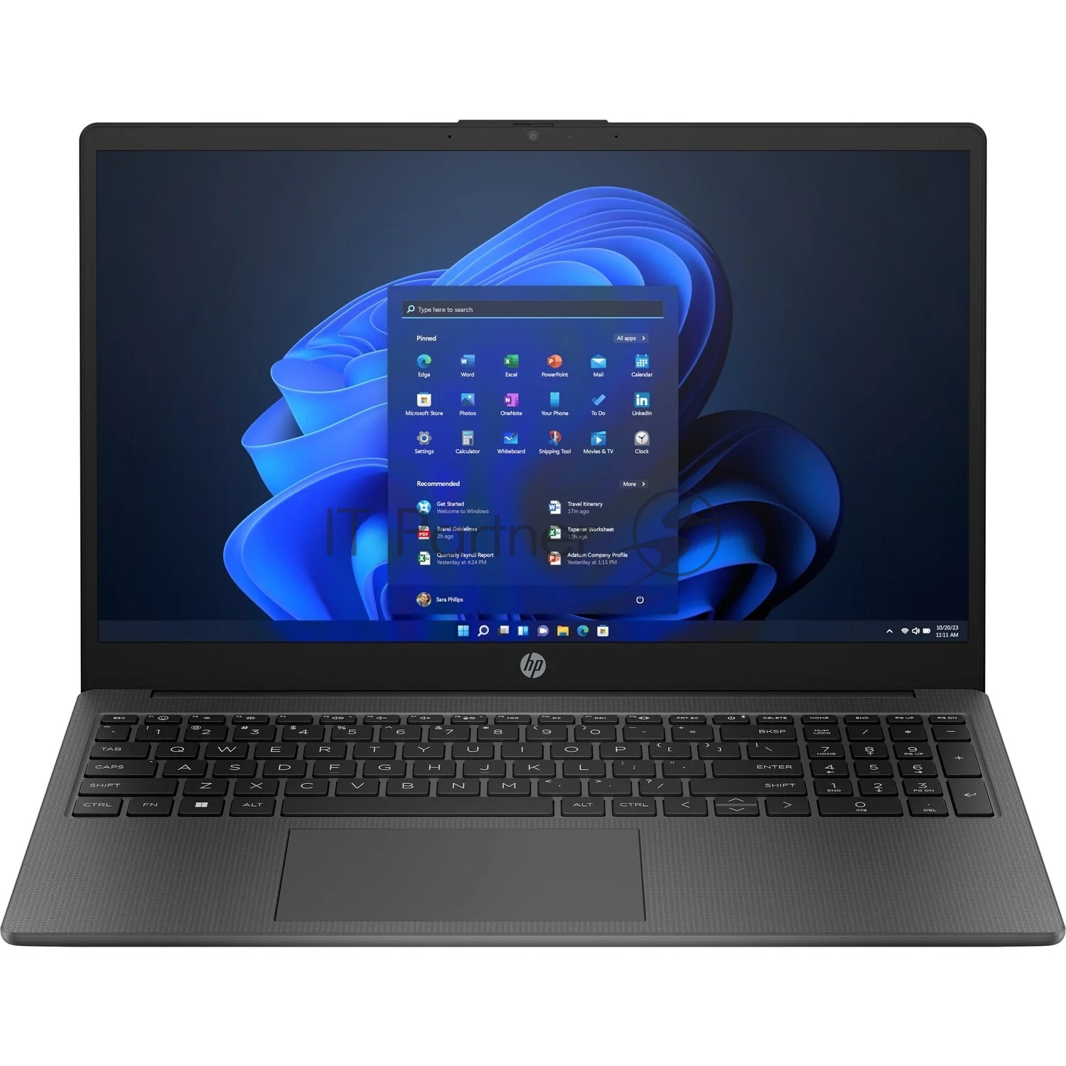 Ноутбук HP 255 G10/15.6"/IPS/AMD Ryzen 7 7730U/16Gb/512Gb SSD/AMD Radeon Graphics/noOS/серый/1.52kg