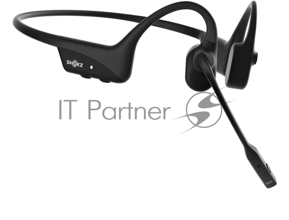 Гарнитура SHOKZ OpenComm2 2025 Upgrade чёрный, беспроводная, Bluetooth, до 16 ч