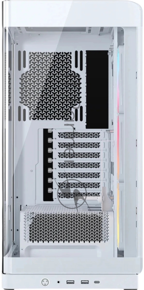 Корпус Corsair iCUE Link 4500X LX-R RGB White, Midi-Tower, белый, 3 x 120 мм