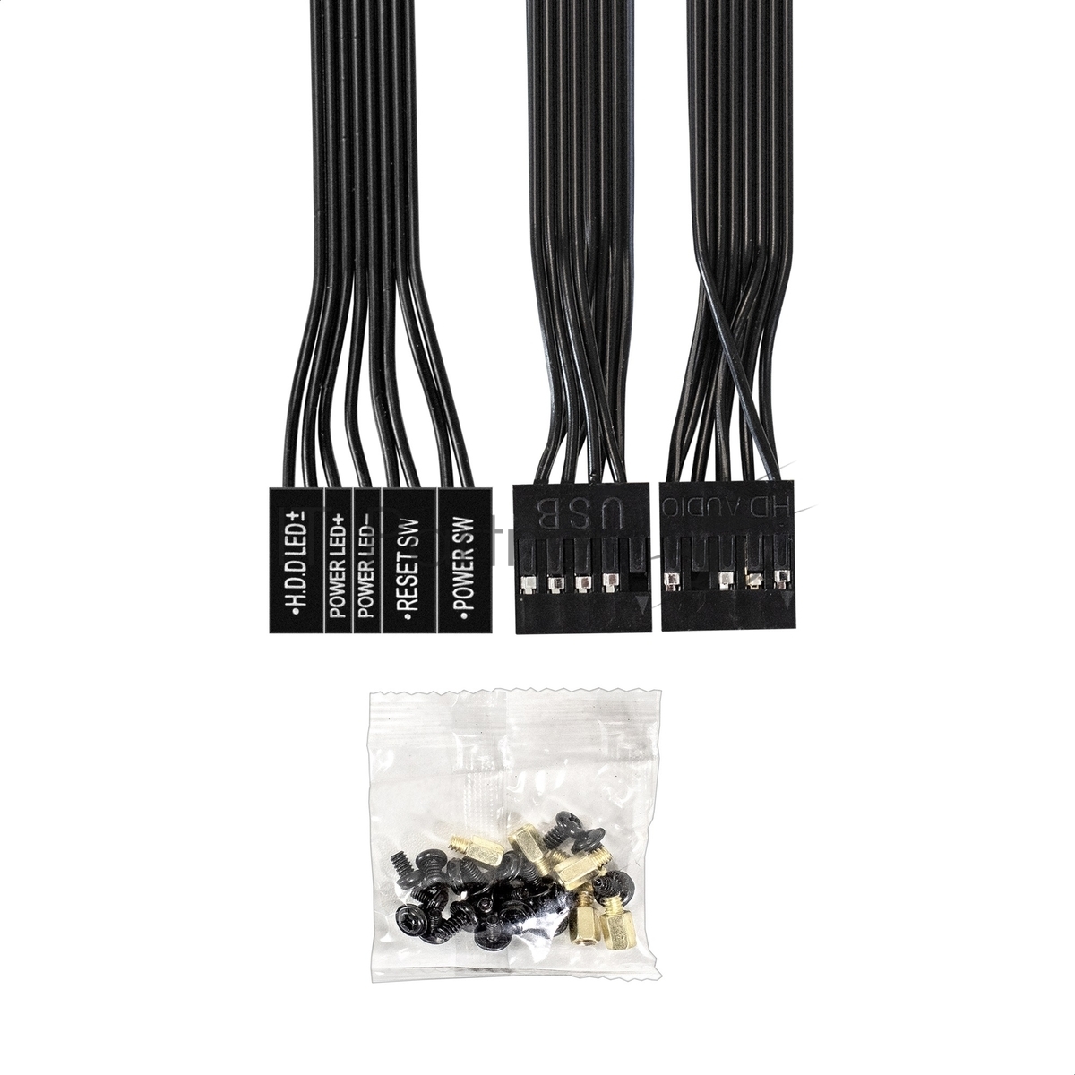 Корпус ExeGate BAA-503-UNS450, Mini-Tower, чёрный, 1 x 80/90 мм, БП 450 Вт