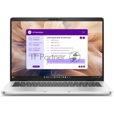 Ноутбук Dell Pro 14 Plus/14.0"/IPS/Intel Core Ultra 5 235U/16GB/512GB SSD/Intel graphics/Linux/серебристый/1.4kg