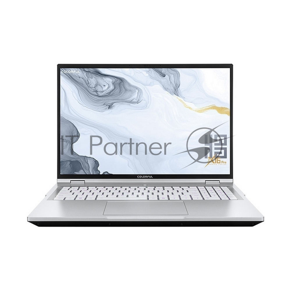 Ноутбук Colorful X16 Pro-HP56A16512S-W-C2A Intel Core i5-14450HX/16Gb (1*16 D5)/SSD512Gb/RTX5060 (115W) 8Gb/16"/IPS/WQXGA/2560x1600/180Hz/Win11/RJ-45/White/2.6kg