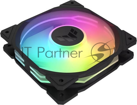 Вентилятор в корпус ASUS TUF GAMING TR120 FAN ARGB BLACK 3IN1 черный, 120x120x28 мм, 2000 об/мин, 29 дБ, 4 pin