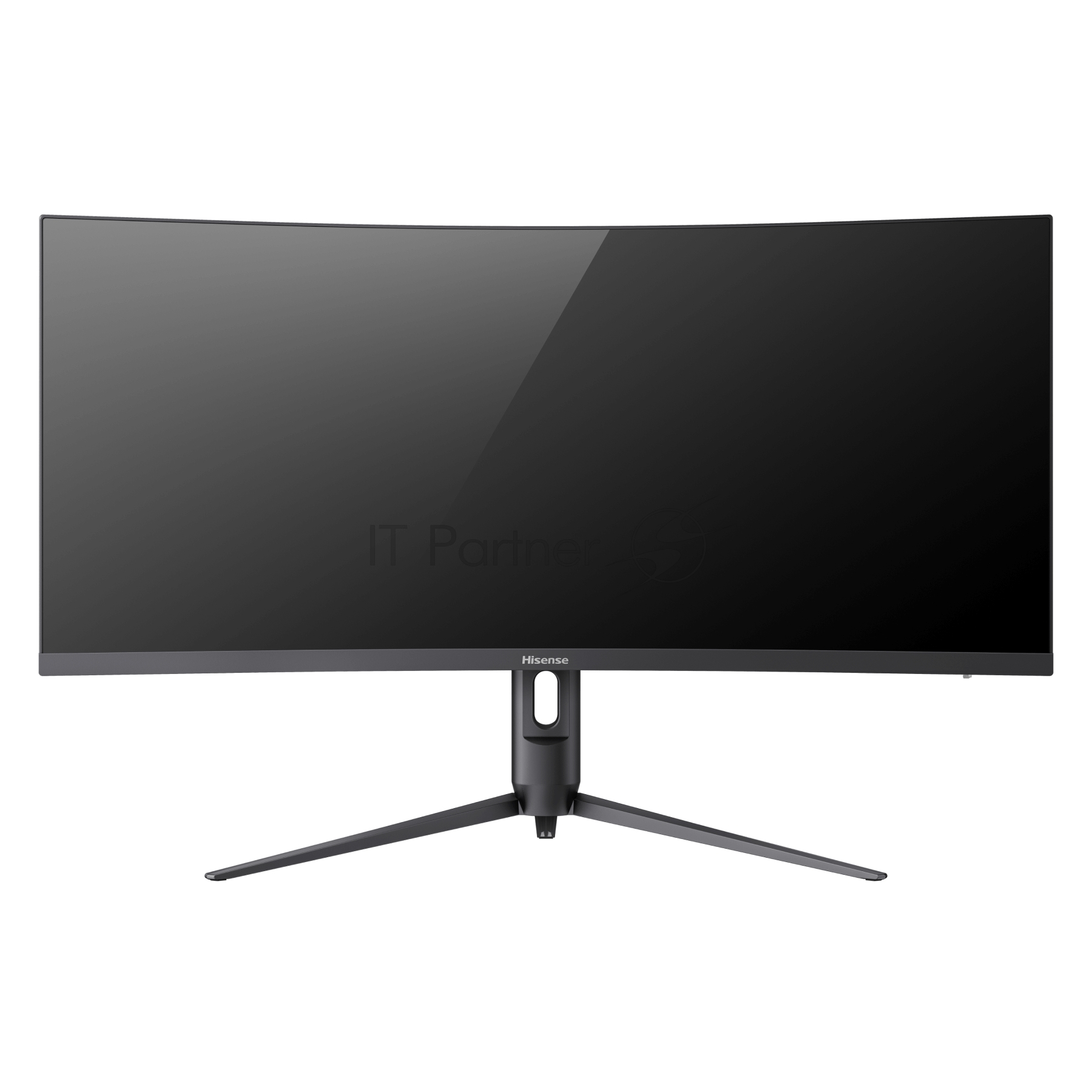 Монитор Hisense/ 34"/3440x1440, изогнутый, VA/ELED, 21:9, матовое/антибликовое, 240Гц, время отклика 1мс, 320кд/м2, 3000:1, встроенные колонки 2*3Вт, HDR 400, DisplayPort, HDMIх2, разъем для наушников 3.5мм, rotatable lifting