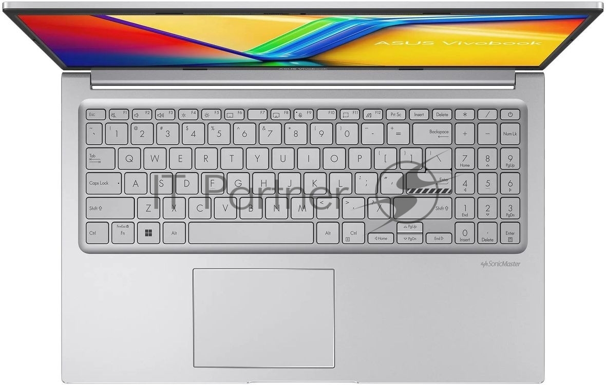 Ноутбук Asus Vivobook 15 X1504VA-BQ2969/15.6"/IPS/Intel Core i3 1315U/16Gb 512Gb SSD/Intel UHD Graphics/Windows 11 Pro/серебристый/1.7kg