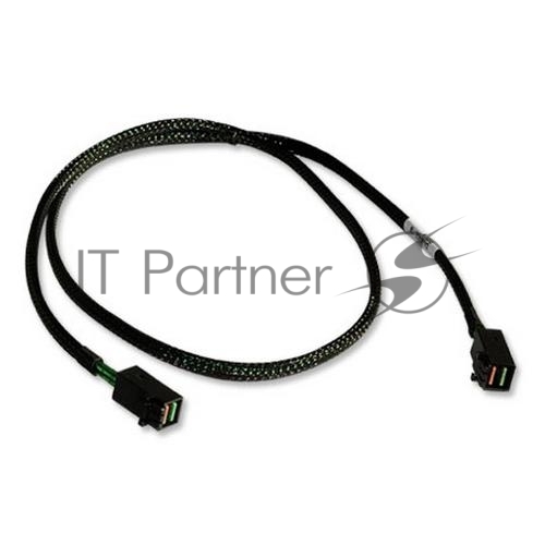 Кабель LSI CBL-SFF8643-10M (LSI00405) 100 см,наконечники: SFF8643(контроллер)-SFF8643(корзина)