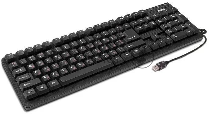 Клавиатура SVEN Standard 301 проводная, USB Type-A, чёрный