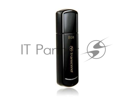 Флешка USB Transcend JetFlash 350 (TS8GJF350), 8Gb, USB 2.0, R/W 12/5, черный