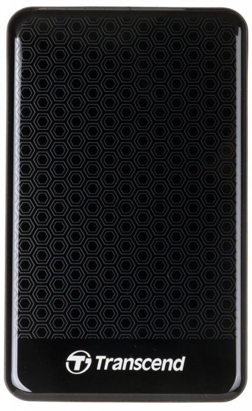 Внешний HDD 2.5" Transcend StoreJet 25A3, 1TB, USB 3.2 Gen 1 Type-A, 5400 rpm, черный