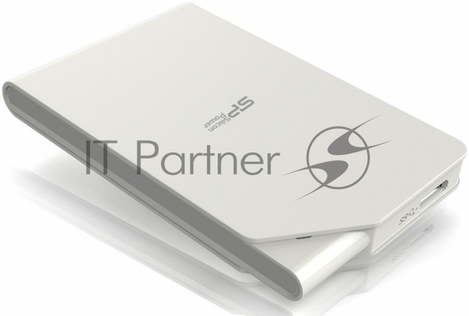 Внешний HDD 2.5" Silicon Power Stream S03, 2TB, USB 3.2 Gen 1 Type-A, 5400 rpm, белый
