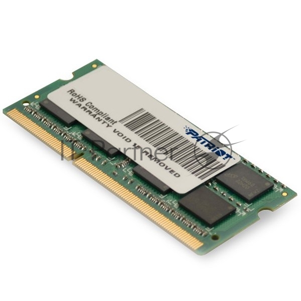 Оперативная память Patriot, DDR3L, 4GB (1x4 GB), 1600 MHz, CL11, SO-DIMM