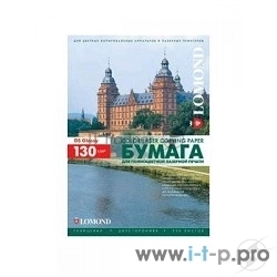 Бумага Lomond 0310141 A4/130г/м2/250л./белый глянцевое/глянцевое для лазерной печати