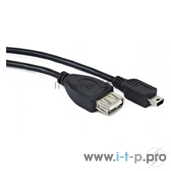 Кабель Gembird/Cablexpert AF/Mini-BM, 0.15м, пакет