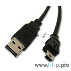 Кабель Gembird PRO USB 2.0 для соед. 1.8м А-miniB (5 pin) позол.конт., пакет