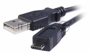 Кабель Gembird PRO USB 2.0 для соед. 1.8м А-microB (5 pin) позол.конт., пакет