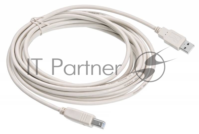 Кабель USB2.0 Buro USB A (m)/USB B (m) 5м